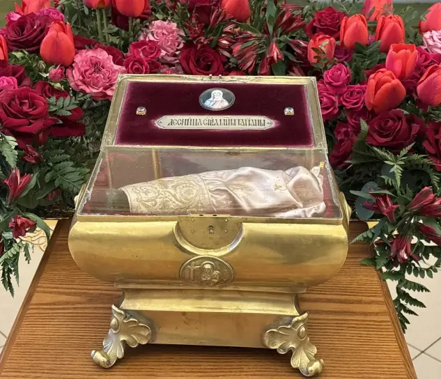 Встреча ковчега с десницей святой мученицы Татианы